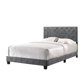 Glory Furniture Suffolk G1401-FB-UP Full Bed, GRAY B078107999