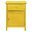 Glory Furniture Izzy G1402-N 1 Drawer /1 Door Nightstand, Yellow B078108005