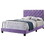 Glory Furniture Suffolk G1402-QB-UP Queen Bed, PURPLE B078108006