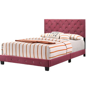 Glory Furniture Suffolk G1403-FB-UP Full Bed, CHERRY B078108008