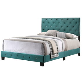 Glory Furniture Suffolk G1404-FB-UP Full Bed, GREEN B078108013