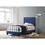 Glory Furniture Suffolk G1405-TB-UP Twin Bed, NAVY BLUE B078108021