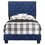 Glory Furniture Suffolk G1405-TB-UP Twin Bed, NAVY BLUE B078108021