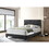 Glory Furniture Suffolk G1407-FB-UP Full Bed, BLACK B078108026