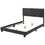 Glory Furniture Suffolk G1407-FB-UP Full Bed, BLACK B078108026