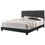 Glory Furniture Suffolk G1407-KB-UP King Bed, BLACK B078108027