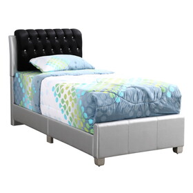 Glory Furniture Marilla G1503C-TB-UP Twin Bed, SILVER B078108034