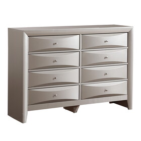 Glory Furniture Marilla G1503-D Dresser, Silver Champagne B078108035