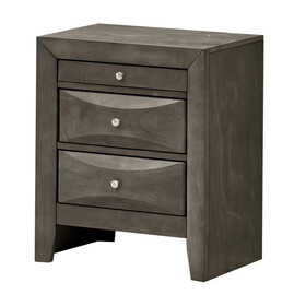 Glory Furniture Marilla G1505-N Nightstand, Gray B078108040