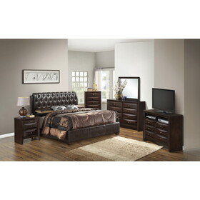 Glory Furniture Marilla G1550C-FB-UP Full Bed, DARK BROWN B078108043