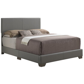 Glory Furniture Aaron G1805-FB-UP Full Bed, LIGHT GREY B078108066