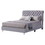 Glory Furniture Maxx G1940-QB-UP Tufted Upholstered Bed, GRAY B078108112