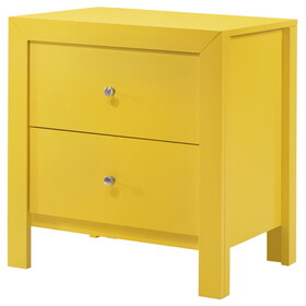 Glory Furniture Burlington G2402-N Nightstand, Yellow B078108123