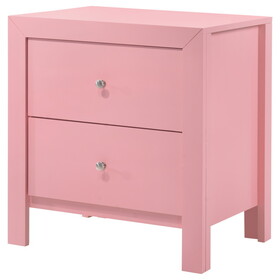 Glory Furniture Burlington G2404-N Nightstand, Pink B078108125