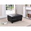 Glory Furniture Revere G303-O Ottoman, BLACK B078108150