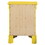 Glory Furniture Louis Phillipe G3102-3N 3 Drawer Nightstand, Yellow B078108158