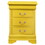 Glory Furniture Louis Phillipe G3102-3N 3 Drawer Nightstand, Yellow B078108158