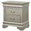 Glory Furniture Louis Phillipe G3103-N Nightstand, Silver Champagne B078108171
