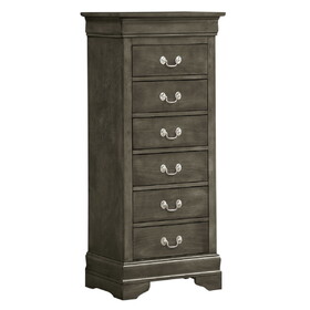 Louis Phillipe G3105-LC Lingerie Chest, Gray B078108183