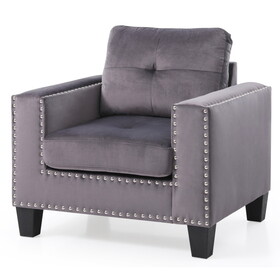 Glory Furniture Nailer G310A-C Chair, GRAY B078108187