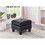 Glory Furniture Nailer G311-O Ottoman, BLACK B078108194