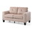 Glory Furniture Nailer G314A-L Loveseat, BEIGE B078108208