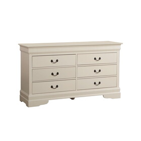 Glory Furniture Louis Phillipe G3175-D Dresser, Beige B078108224