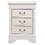 Glory Furniture Louis Phillipe G3190-3N 3 Drawer Nightstand, White B078108232