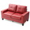 Glory Furniture Newbury G465A-L Newbury Modular Loveseat, RED B078108275