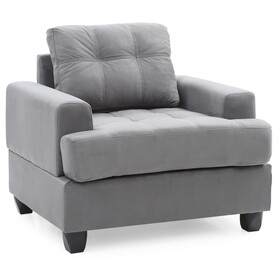 Glory Furniture Sandridge G513A-C Chair, GRAY B078108289
