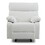 Glory Furniture Manny G532-RC Rocker Recliner, WHITE B078108292