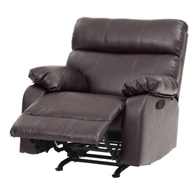 Glory Furniture Manny G535-RC Rocker Recliner, DARK BROWN B078108295
