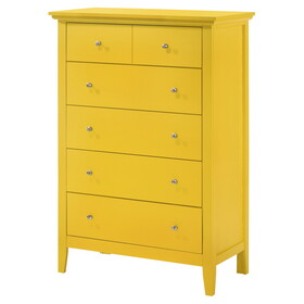 Glory Furniture Hammond G5402-CH Chest, Yellow B078108297