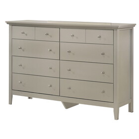 Glory Furniture Hammond G5403-D Dresser, Silver Champagne B078108303