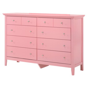 Glory Furniture Hammond G5404-D Dresser, Pink B078108308