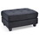 Glory Furniture Malone G635-O Ottoman, BLACK B078108356