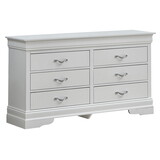 Glory Furniture Lorana G6590-D Dresser, Silver Champagne B078108362