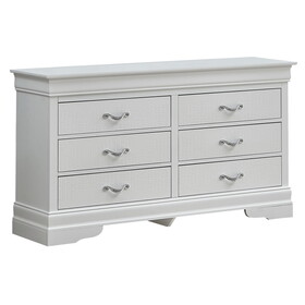 Glory Furniture Lorana G6590-D Dresser, Silver Champagne B078108362