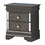 Glory Furniture Verona G6702-N Nightstand, Metalic Black B078108375