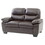 Glory Furniture Marta G674-L Loveseat, DARK BROWN B078108377