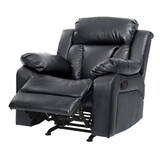 Glory Furniture Daria G683-RC Rocker Recliner, BLACK B078108397
