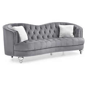 Glory Furniture Jewel G755-S Sofa, GRAY B078108411