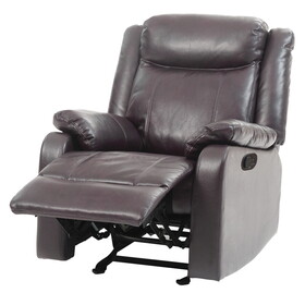 Glory Furniture Ward G760A-RC Rocker Recliner, DARK BROWN B078108412