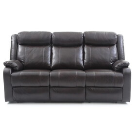 Glory Furniture Ward G760A-RS Double Reclining Sofa, DARK BROWN B078108414