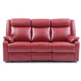 Glory Furniture Ward G765A-RS Double Reclining Sofa, RED B078108429