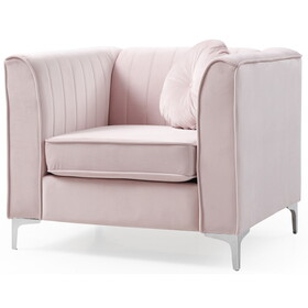 Glory Furniture Delray G794A-C Chair, PINK B078108437