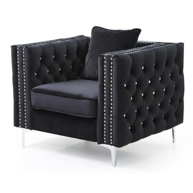 Glory Furniture Paige G828A-C Chair, BLACK B078108461