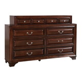 Glory Furniture LaVita G8875-D Dresser, Cappuccino B078108499