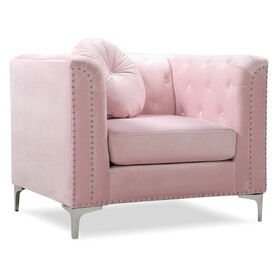 Glory Furniture Pompano G894A-C Chair, PINK B078108502