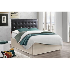 Glory Furniture Super Nova G0128-QHB Queen Bed, BLACK B078112033
